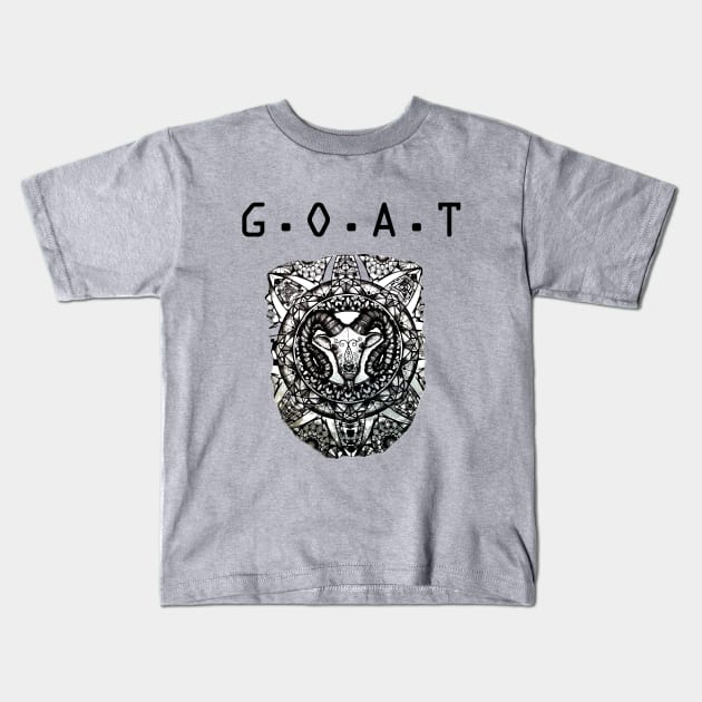 GOAT Kids T-Shirt by Lamink